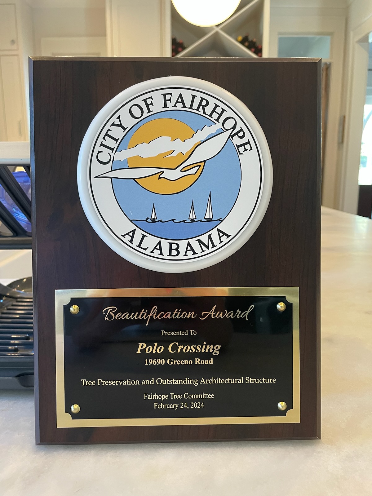 Fairhope Beautification Award – Polo Crossing